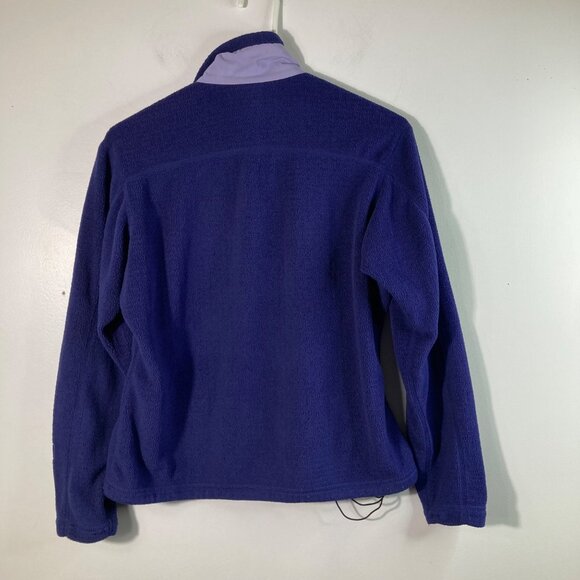 Womens Vtg Patagonia R1 Polartec Regulator Full Zip Jacket M Purple Polyester - Picture 2 of 11